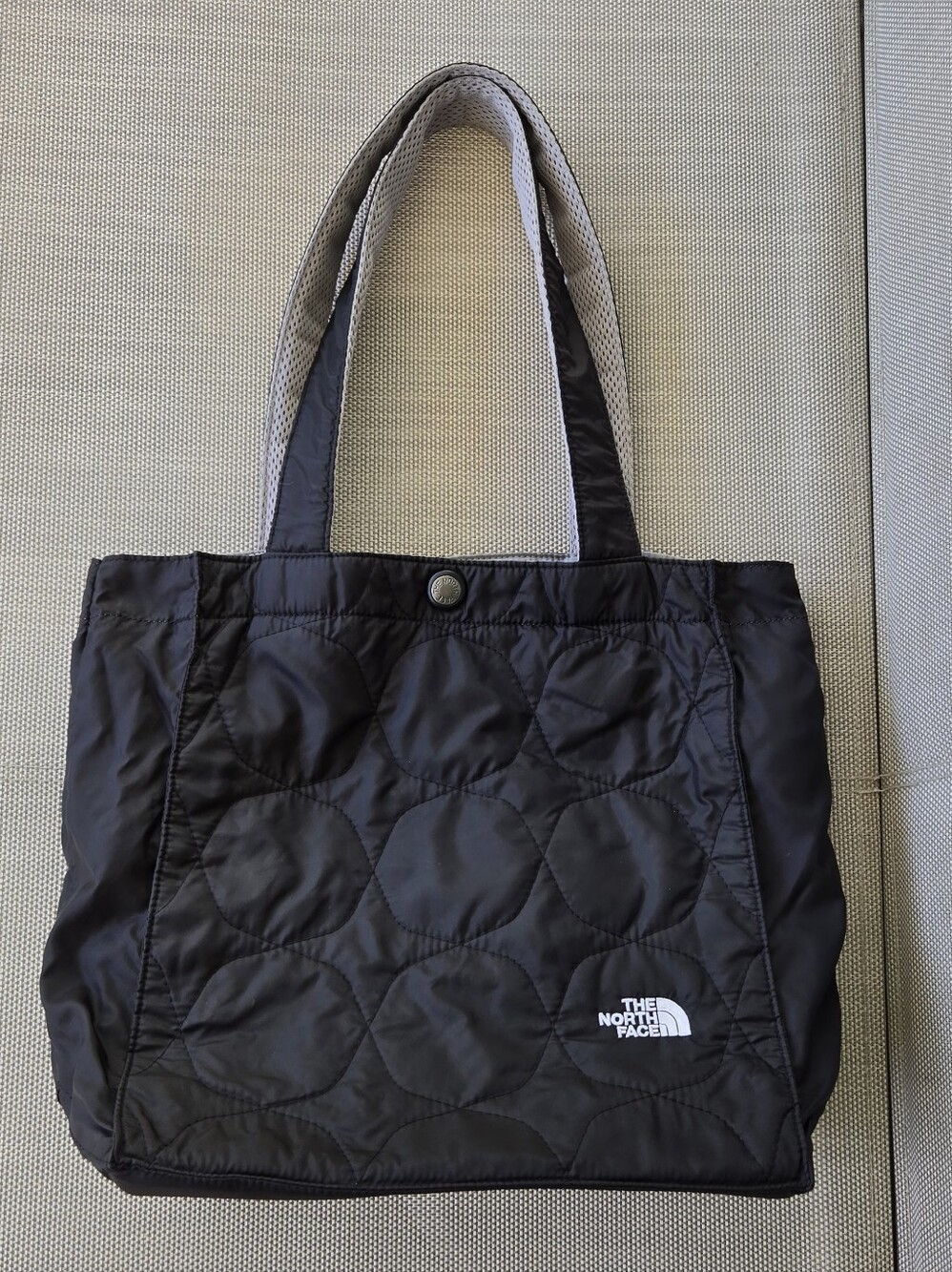 The North Face Black Quilted Tote Bag